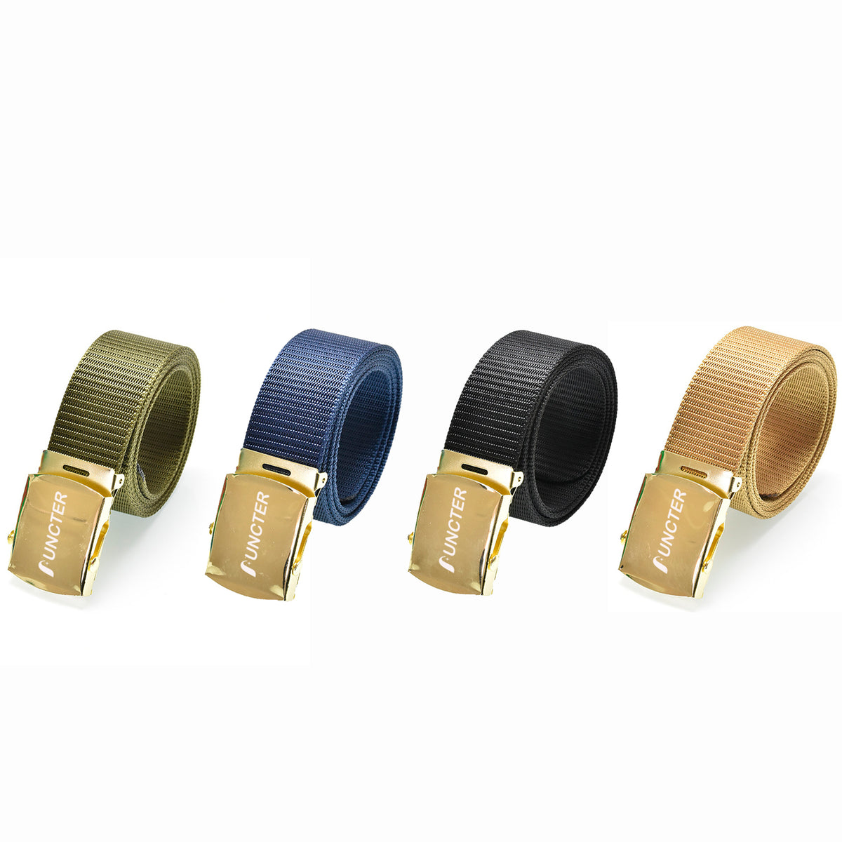 Adjustable Metal Buckle Nylon Tactical Men Belt