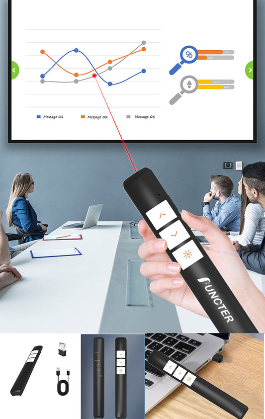 160mAh Wireless Presenters W/Red Lights