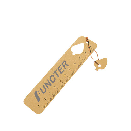 Leaf Shape Hollowed Out Metal Bookmark