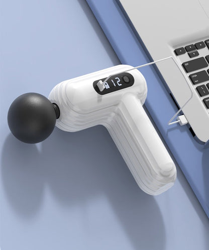 Massage Gun Deep Tissue, Powerful Percussion Muscle Massager with 12 Speeds Adjustable