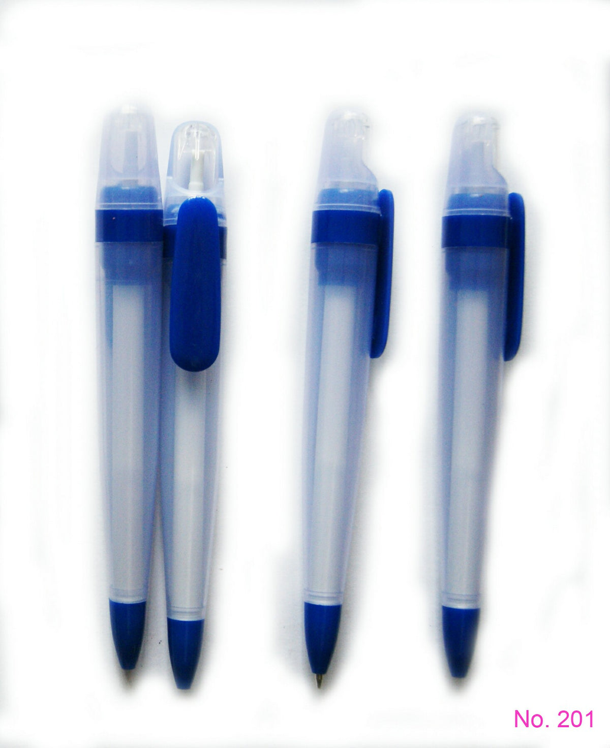 Retractable Matte Translucent Ballpoint Pen