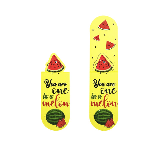 Watermelon Magnetic Bookmark Book Marker Clip Custom Top Bookmark Fruit Pattern Bookmarks