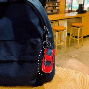 Mini Simulation Sports Car Model Keychain Classic Car Shaped Keychain