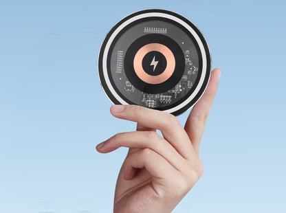 15W Magnetic Wireless Charger /Fast Charging (NO AC Adapter)