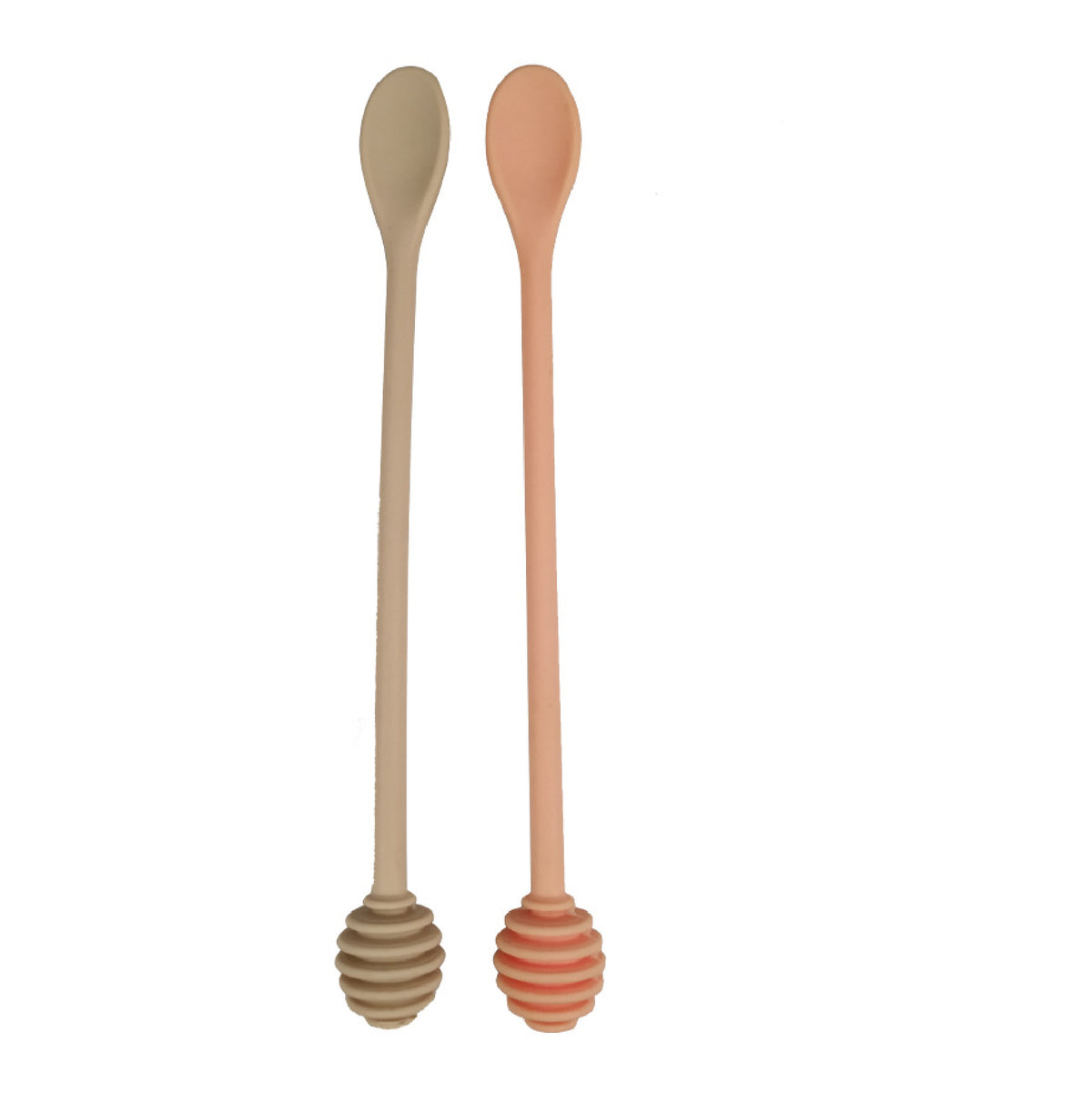 2" 1 Silicone Honey Dipper Honey Spoon Syrup Dipper Food Stick Collecting Dispensing Drizzling Jam