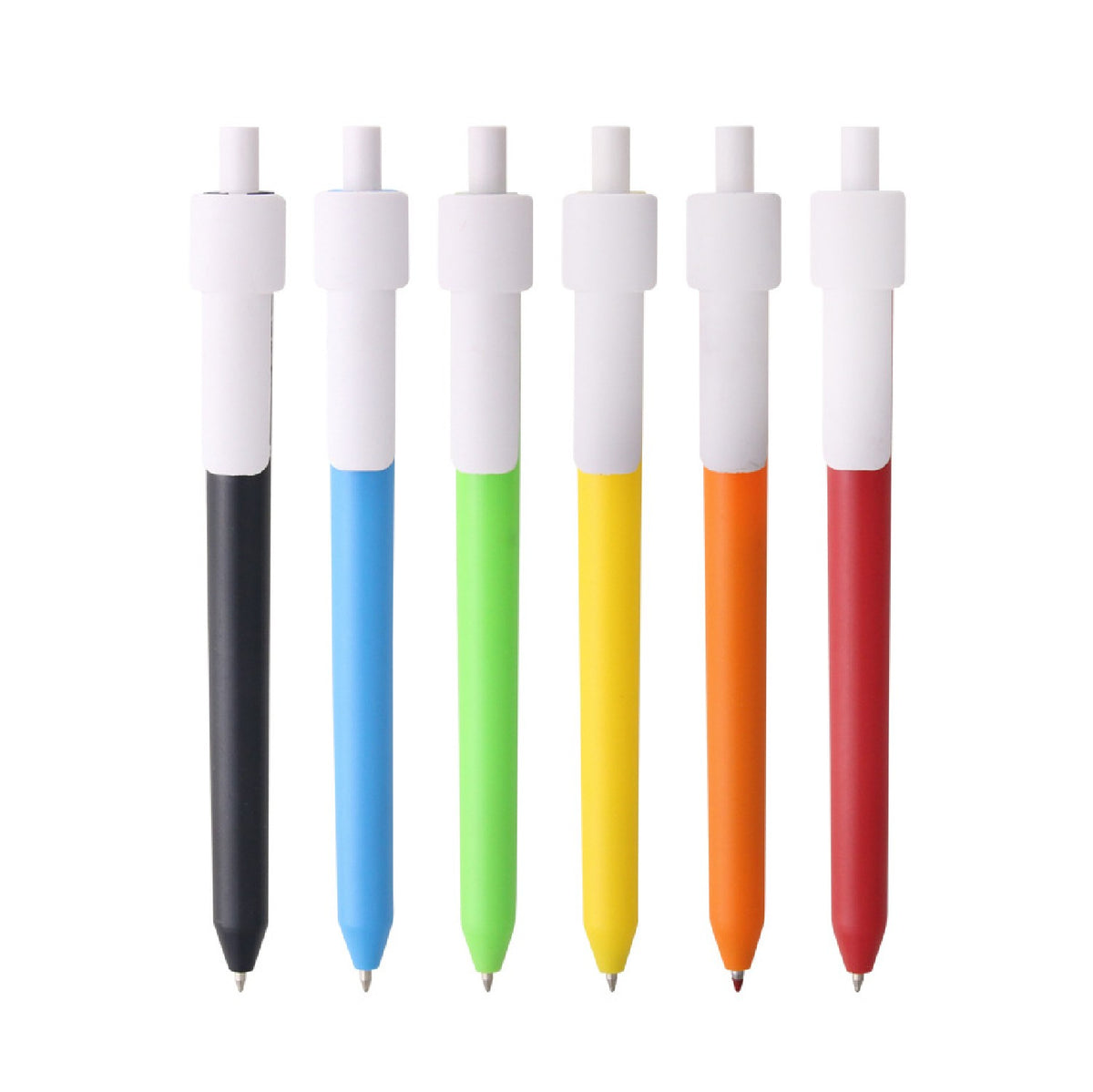QR Code Pen Advertising Gel Ink Pen Colorful Pen Barrel Click Pen