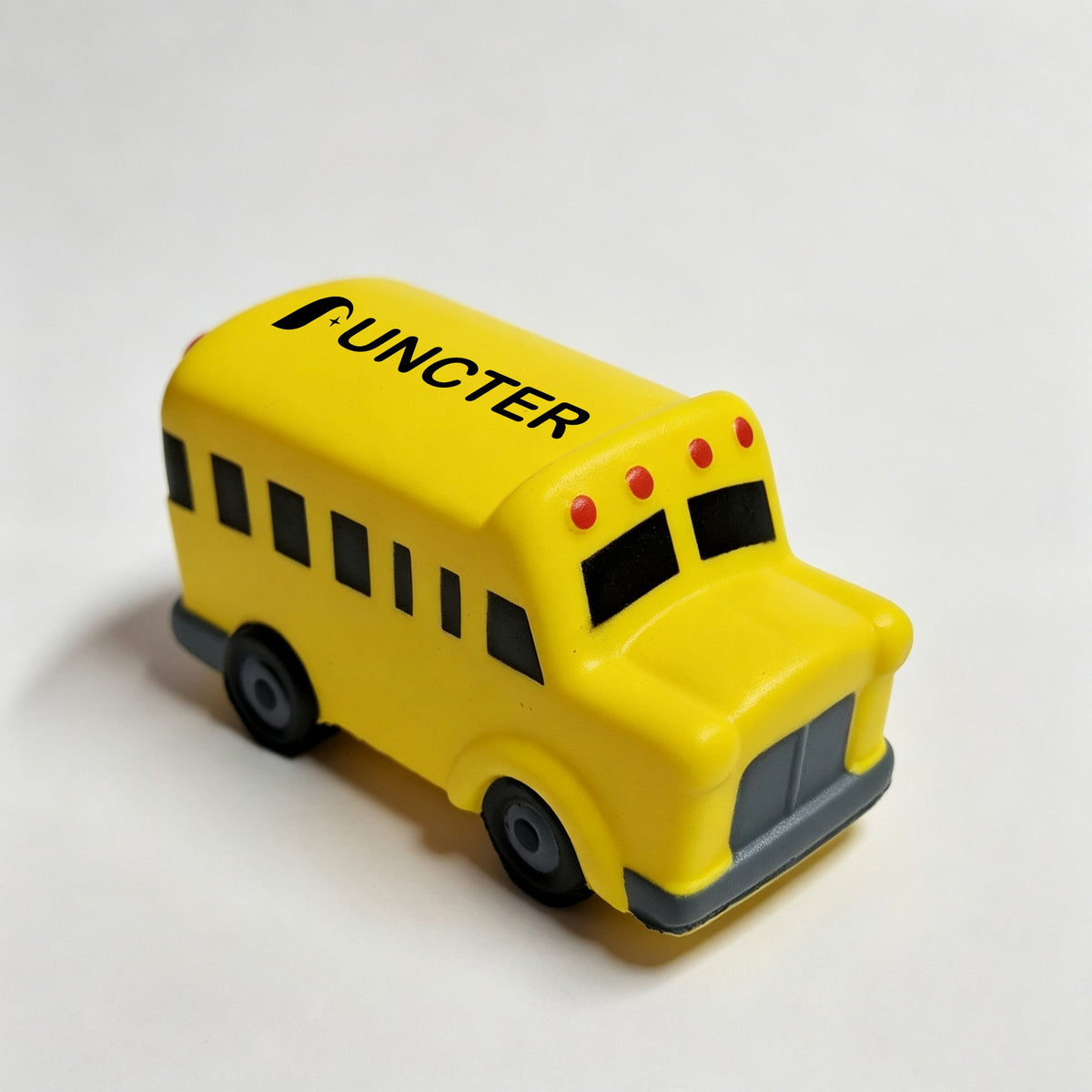 PU Foam Car Shaped Toy School Bus Model Decoration Decompression Ball Holding