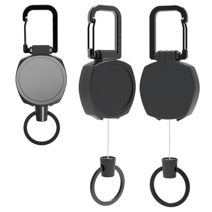 Outdoor Retractable Reel Key Holder ID Badge Holder Reel