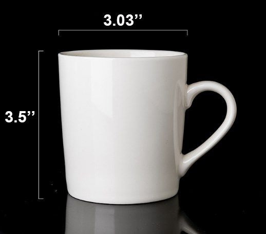 8.5 Oz. Custom Color Coffee Mug