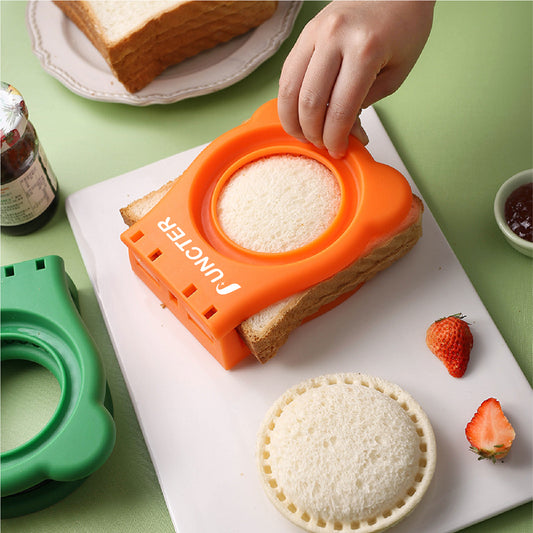 Sandwich Cutter Round Sandwich Sealer Cutter Crustless Sandwich Maker for Lunchbox