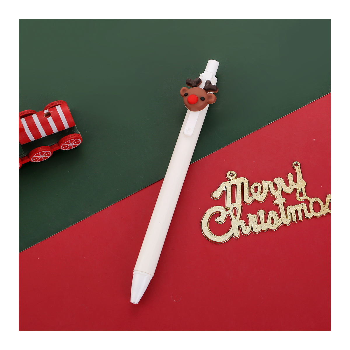 Reindeer Christmas Gift Pen Elk Pen for Child