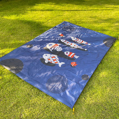 78.7 x 82.7" Personalized Oversized Quick Dry Sand-Free Beach Blanket Picnic Mat