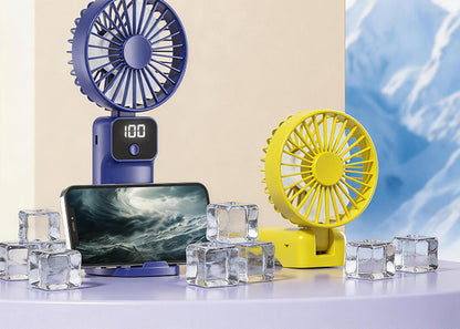 Portable Handheld Fan Small Fan USB Rechargeable Personal Hand Held Fan