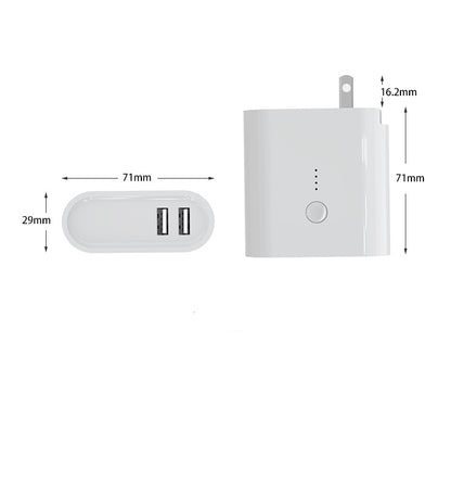 5000mAh Wall Charger (AC) Power Bank W/ETL Certification