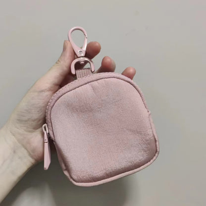 Portable Coin Purse Mini Change Wallet Zipper Organizer Bag For Small Items and Cosmetic