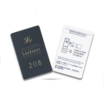 Customizable PVC Hotel Key Card for Room Access & Security Systems