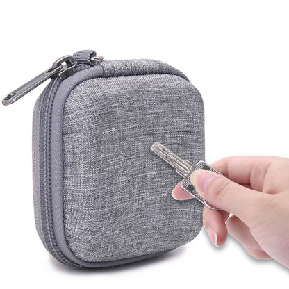 3.2 x 3.2" EVA Travel Data Line Storage Bag Carrying Case