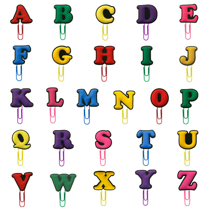 Patch Letter Series - Letter V Paper Clip