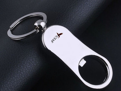 Bottle Opener Compass Key Chain