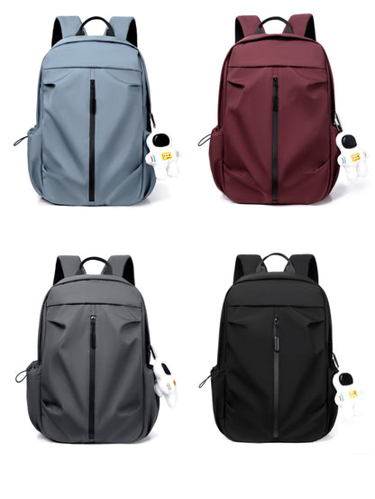 Unisex Lightweight Student Backpack Large Capacity Business Casual Trendy Laptop Bag