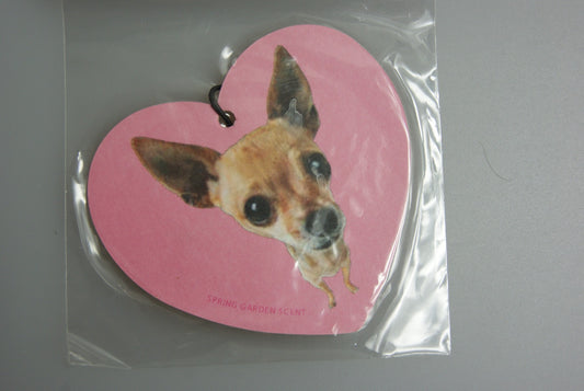 Heart Shape Air Freshener w/A String