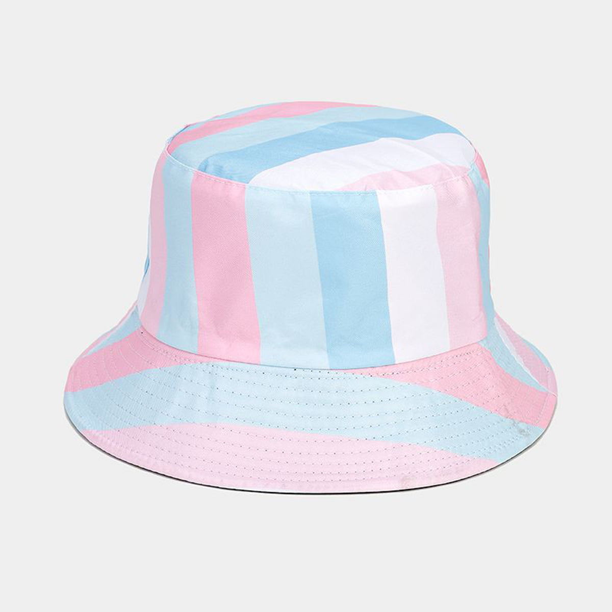 Double-Sided Wear Polyester Pride Rainbow Hat Bucket Hat