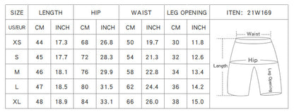 Women's Fitness High Waist Yoga Shorts Sports Tights Short Pants