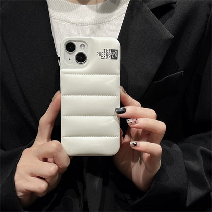 PU Phone Puffer Case Phone Case