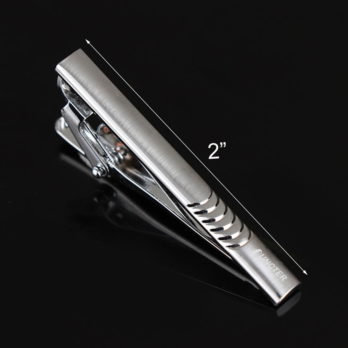 2" L Necktie Clip Tie Bar for Men's Skiny Necktie-#1