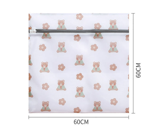 24x24" Zippered Fine Mesh Laundry Bags Laundry Wash Bags for Delicates-Digital Printing