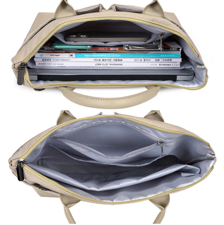 15.6" Laptop Bag Tote Bag Business Work Bag For Women With Carrying Handle And Shoulder Strap
