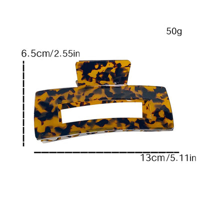 5.12" Acetic Extra Large Hair Claw Clips For Thick Hair And Long Hair