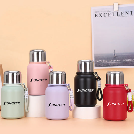 15oz Portable Double Wall Sport Stainless Steel Thermal Water Bottle