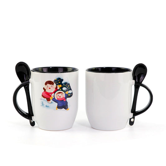 11 Oz. Coffee Mug W/Spoon
