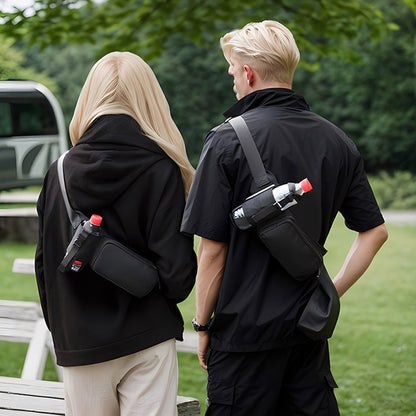 Waterproof Running Fanny Pack W/ Water Bottle Holder