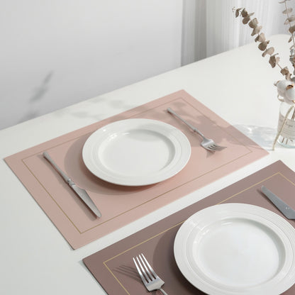 PVC Leather Table Mats