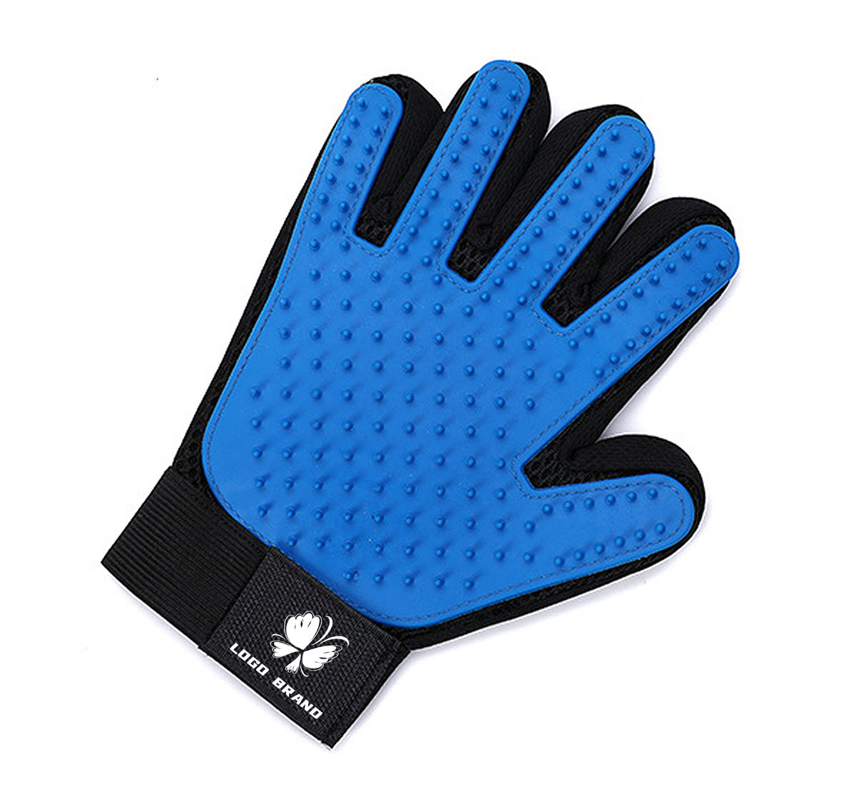 One pcs 180 Shorter Needles Pet Grooming Brush Glove