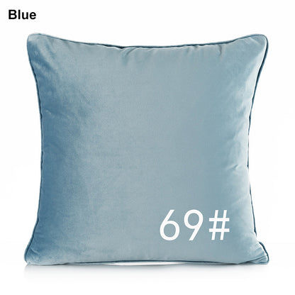 Full Printed 19.7 x 19.7" Premium Square Dutch Velvet Throw Pillowcase With Hidden Zipper