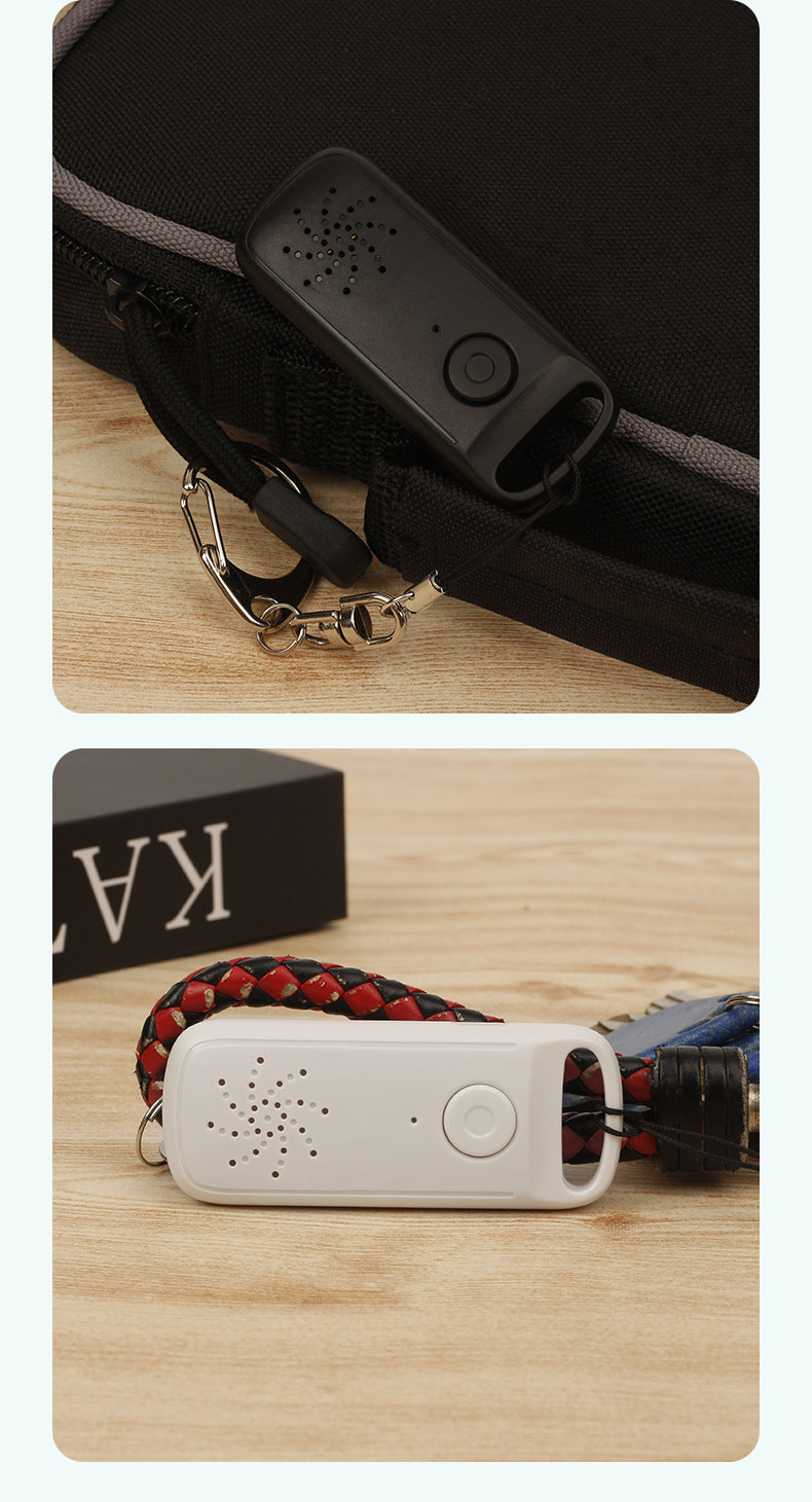 Rectangle Shaped Wireless Smart Tracker Anti-Lost Device Keychain Key Finder W/ Rechargeable Battery