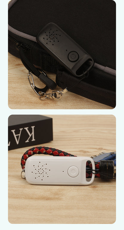 Rectangle Shaped Wireless Smart Tracker Anti-Lost Device Keychain Key Finder W/ Rechargeable Battery