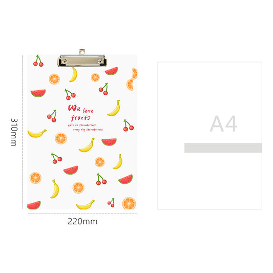 Acrylic Clear Clip Boards W/Full Color Imprint