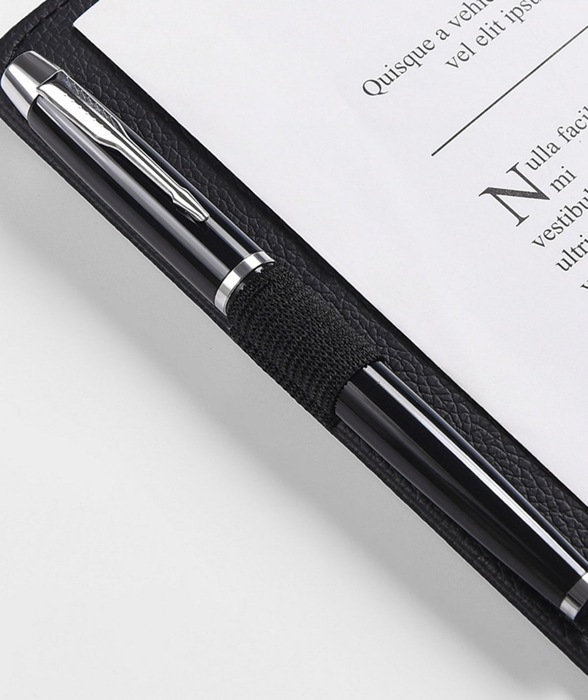 A4 PU Leather 3 Rings Binder Music Folder File Holder
