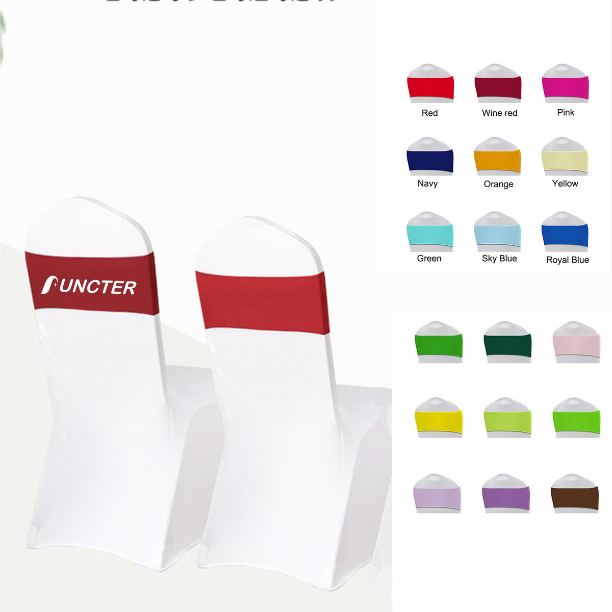 Spandex Chair Cover for Wedding Party Ceremony Reception Banquet Decoration