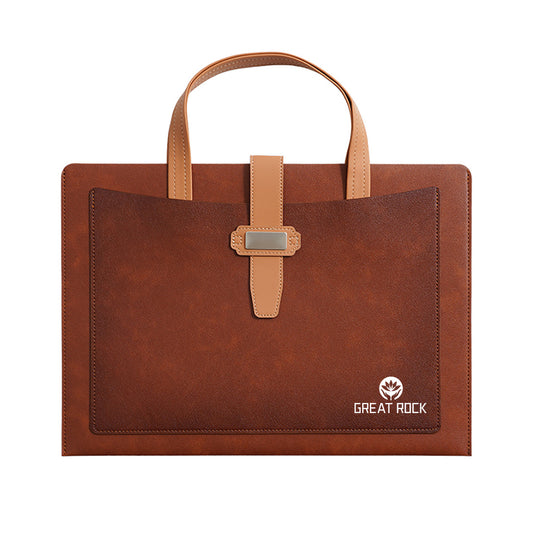 PU Leather Envelope Document Holder File Bags