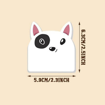 Custom 30 Sheets Paper Cute Dog Sticky Notes Post Notes