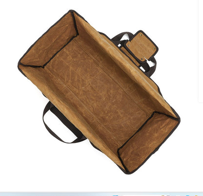 Firewood Log Carrier Tote Bag For Outdoor Camping