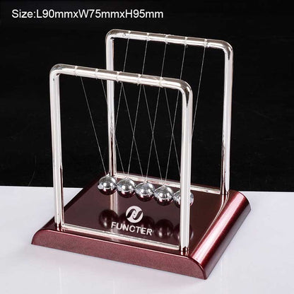 Newton's Cradle Metal Balance Balls Desk Stress Relief Physics Toy