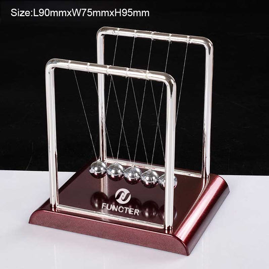 Newton's Cradle Metal Balance Balls Desk Stress Relief Physics Toy