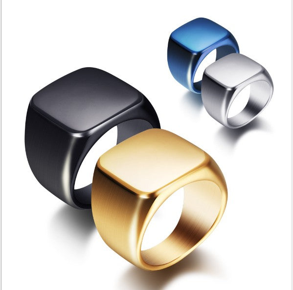 Steel Titanium Rings