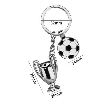 Soccer Ball Football Match World Cup Team Keychain